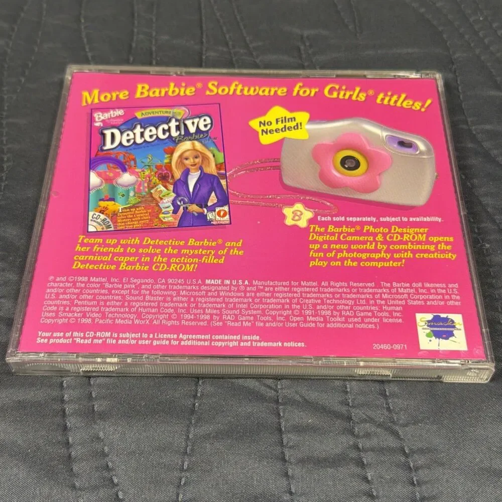 Barbie Riding Club PC CD-ROM Game Complete w/ Jewel Case Windows 95/98 Mattel